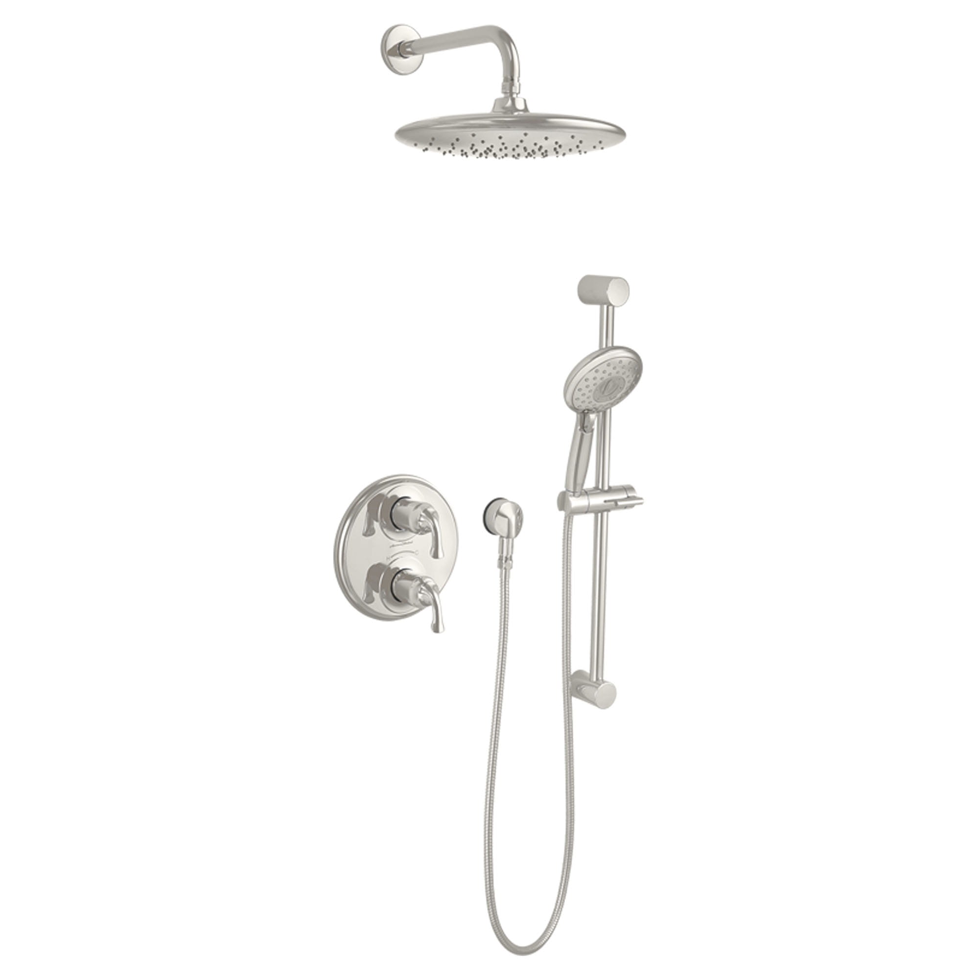 Spectra Handheld 25 gpm 95 L min 5 Inch 4 Function Hand Shower POLISHED  NICKEL